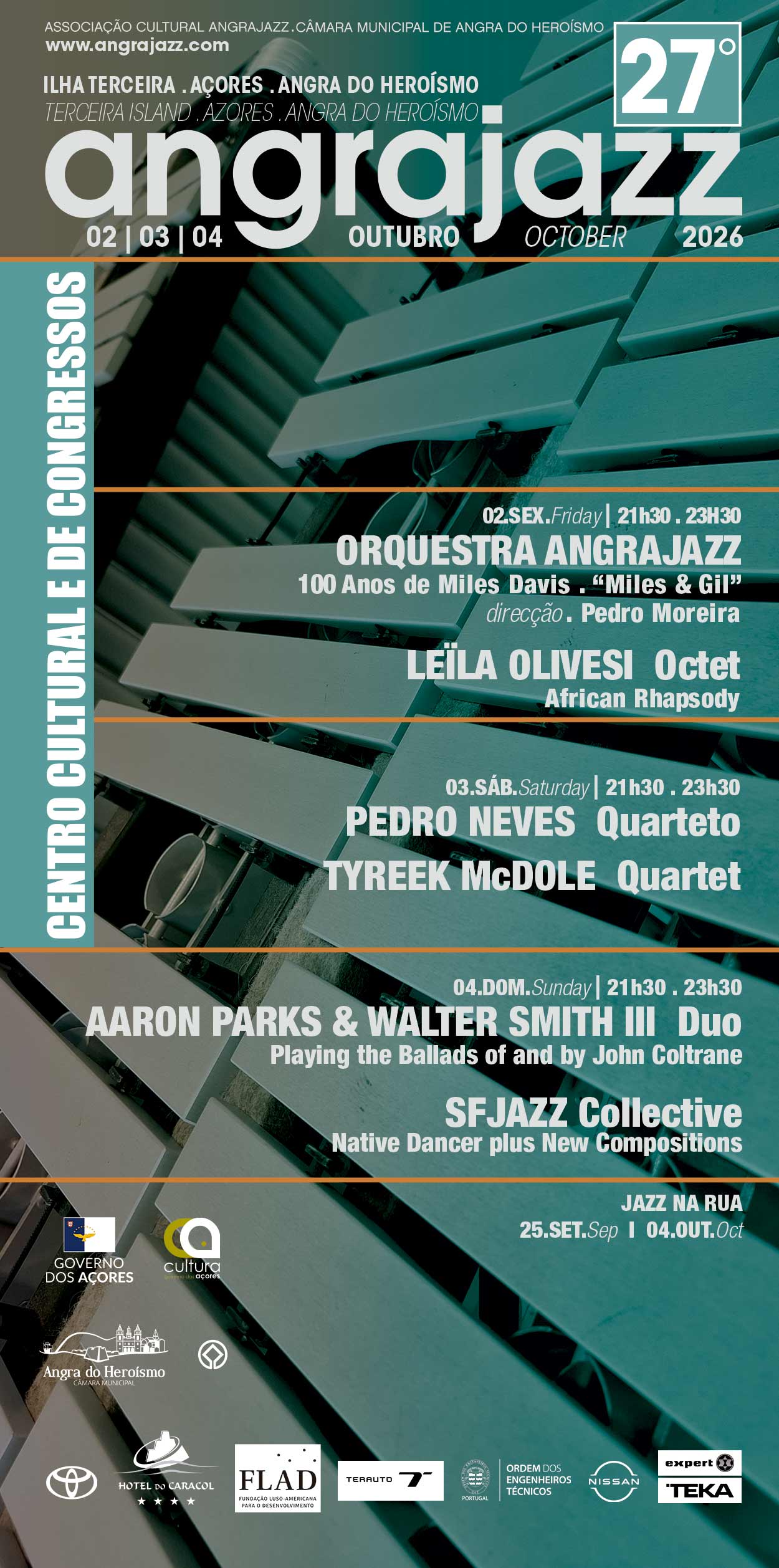 27º ANGRAJAZZ cartaz 2026